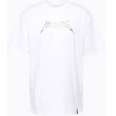 Karl Kani Woven Signature Metaverse White Tee - Biały - Short Sleeve T-Shirt