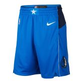 Nike NBA Dri-FIT Dallas Mavericks Icon Edition Swingman Shorts - Niebieski - Szorty