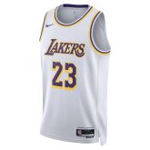 Nike Dri-FIT LeBron James Los Angeles Lakers Association Edition 2022/23 Swingman Jersey White - Biały - Jersey
