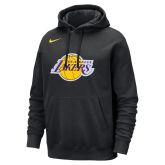 Nike Los Angeles Lakers Club Pullover Hoodie Black - Czarny - Bluza