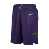Nike Dri-FIT NBA New Orleans Pelicans 2024/25 City Edition Swingman Shorts - Purpurowy - Szorty Nike Dri-FIT NBA New Orleans Pelicans 2024/25 City Edition Swingman Shorts - Purpurowy - Szorty