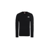 The North Face M L/S Red Box Tee - Czarny - Short Sleeve T-Shirt