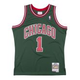 Mitchell & Ness NBA Chicago Bulls Derick Rose  Swingman Jersey - Zielony - Jersey