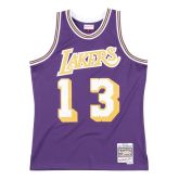 Mitchell & Ness NBA La Lakers Wilt Chamberlain 71-72 Swingman Jersey - Purpurowy - Jersey