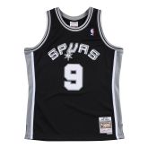 Mitchell & Ness NBA San Antonio Spurs Tony Parker Swingman Jersey - Czarny - Jersey