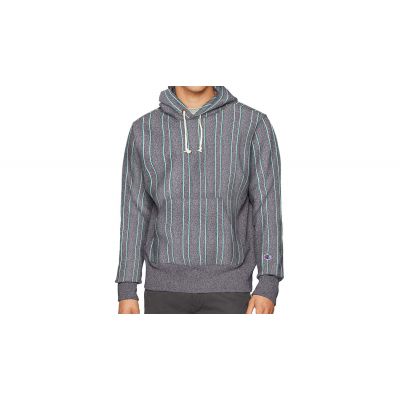 Champion Reverse Weave Hooded Sweatshirt Mens - Szary - Bluza