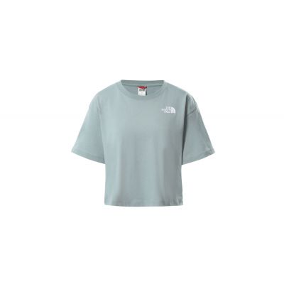 The North Face W Cropped Sd Tee - Szary - Short Sleeve T-Shirt