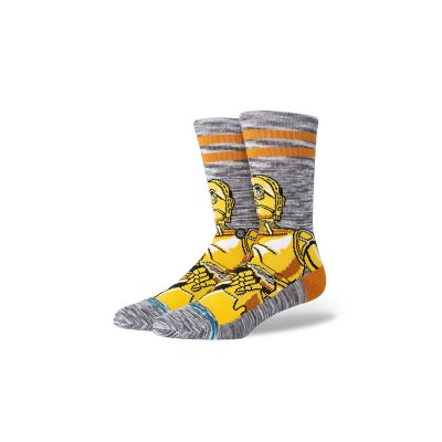 Stance C3PO Crew 5,5-8-(M) - Żółty - Skarpety Stance C3PO Crew 5,5-8-(M) - Żółty - Skarpety
