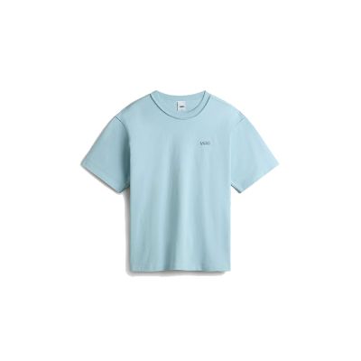 Vans LX Premium SS Tshirt Winter Sky - Niebieski - Short Sleeve T-Shirt