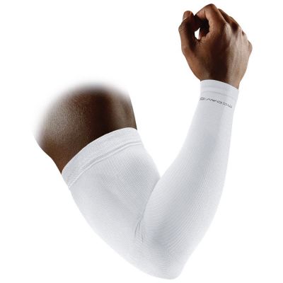 McDavid Elite Compression Arm Sleeve  White - Biały - Sleeve