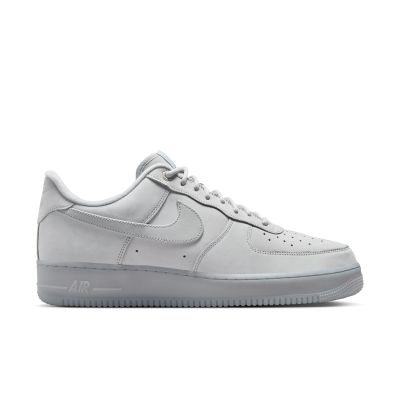 Nike Air Force 1 '07 WB "Wolf Grey Nubuck" - Szary - Trampki