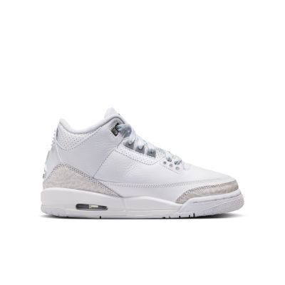 Air Jordan 3 Retro "Pure Money" (GS) - Biały - Trampki