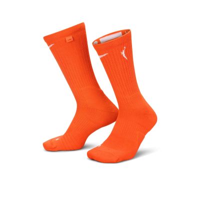 Nike WNBA Elite Basketball Crew Socks Brilliant Orange - Pomarańczowy - Skarpety