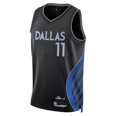Nike NBA Kyrie Irving Dallas Mavericks City Edition Swingman Jersey Black - Czarny - Jersey