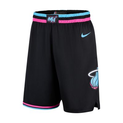 Nike Dri-FIT NBA Miami Heat Swingman Shorts - Czarny - Szorty