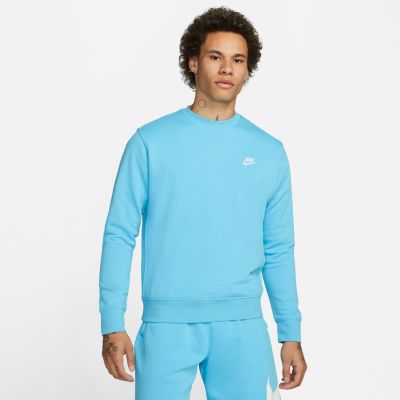 Nike Sportswear Club Crewneck Baltic Blue - Niebieski - Bluza
