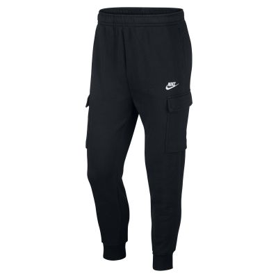 Nike Sportswear Club Fleece Cargo Pants Black - Czarny - Spodnie