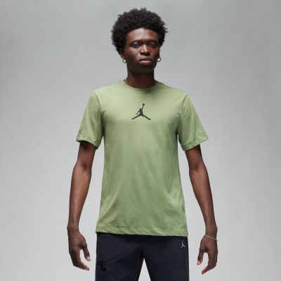 Jordan Jumpman Dri-FIT Crew Tee Sky J Olive - Zielony - Short Sleeve T-Shirt