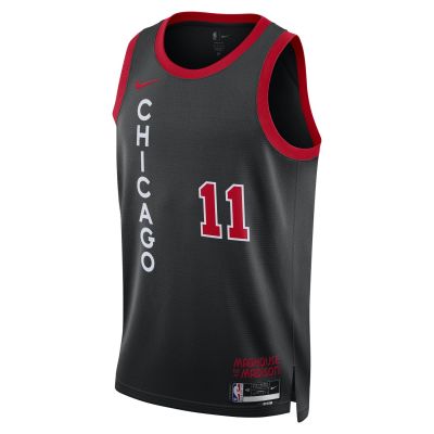 Nike Dri-FIT NBA Chicago Bulls Demar Derozan City Edition 23/24 Swingman Jersey - Czarny - Jersey