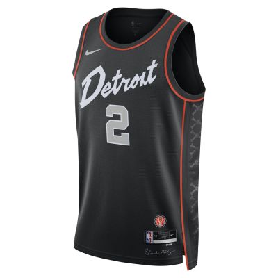 Nike Dri-FIT NBA Detroit Pistons Cade Cunningham City Edition 23/24 Swingman Jersey - Czarny - Jersey
