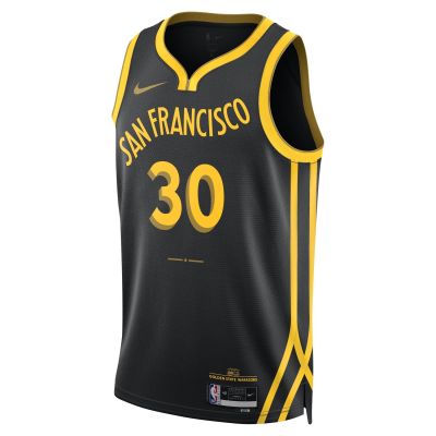 Nike Dri-FIT NBA Golden State Warriors Stephen Curry City Edition 23/24 Swingman Jersey - Czarny - Jersey