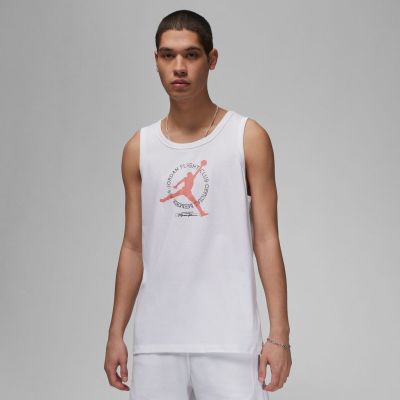 Jordan Flight MVP Tank Top - Biały - Short Sleeve T-Shirt