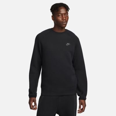 Nike Sportswear Tech Fleece Crewneck Black - Czarny - Bluza