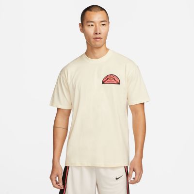 Nike Max90 Basketball Tee Coconut Milk - Biały - Short Sleeve T-Shirt