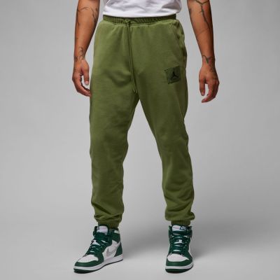 Jordan Essentials Fleece Winter Pants Sky J Olive - Zielony - Spodnie