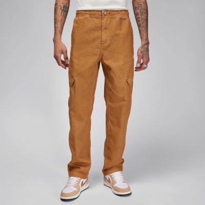 Jordan Essentials Washed Chicago Pants Legend Brown - Brązowy - Spodnie