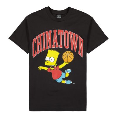 The Simpsons X Chinatown Market Air Bart Arc T-Shirt Black - Czarny - Short Sleeve T-Shirt