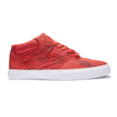 DC Shoes x Kalis Vulc Mid - Czerwony - Trampki