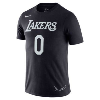 Nike NBA Russel Westbrook LA Lakers Tee - Czarny - Short Sleeve T-Shirt
