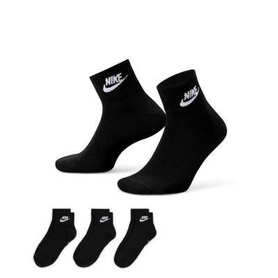 Nike Everyday Essential Socks 3-Pack Black - Czarny - Skarpety