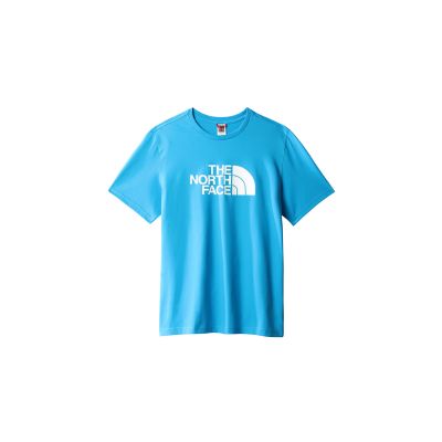 The North Face M S/S Easy Tee - Niebieski - Short Sleeve T-Shirt