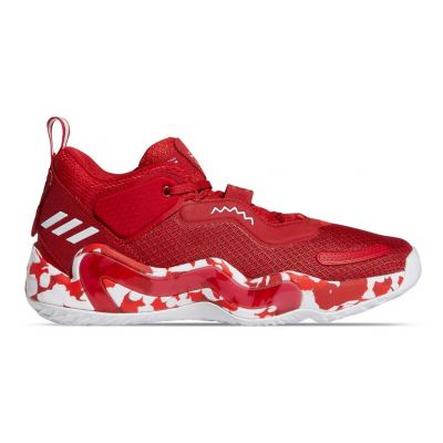adidas D.O.N. Issue 3 "Team Collection Red" - Czerwony - Trampki