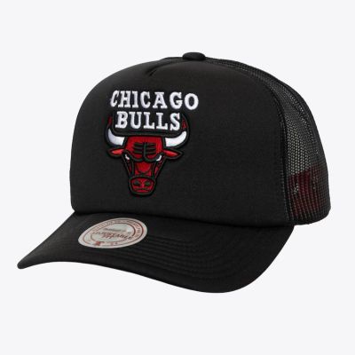Mitchell & Ness NBA Hidden Bulls Trucker - Czarny - Czapka