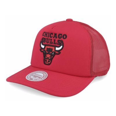 Mitchell & Ness NBA Chicago Bulls Evergreen Trucker - Czerwony - Czapka