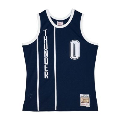 Mitchell & Ness NBA Oklahoma City Thunder Russel Westbrook Alternate Jersey - Niebieski - Jersey