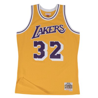 Mitchell & Ness NBA Swingman Jersey Los Angeles Lakers Magic Johnson - Żółty - Jersey