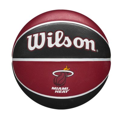 Wilson NBA Team Tribute Basketball Miami Heat - Czarny - Piłka