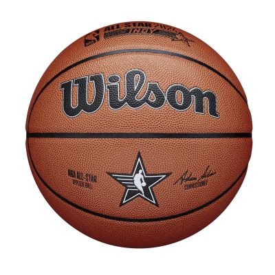 Wilson 2024 NBA All Star Replica Basketball Size 7 - Pomarańczowy - Piłka